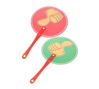 Uonlytech Thumbs Up Thumbs Down Voting Paddles for Classroom and Home Interactive Yes No Signs for Group Learning Teacher and Student Response Tools Enhancing Teamwork and Engagement