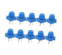 Uonlytech Trimmer Potentiometers Plastic and Metal Material Sturdy through Hole 10 Pcs 10k Potentiometer 3 Pin Adjustable Resistor Variable Resistance for Prototyping and Device Interior