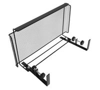 Uonlytech under Desk Storage Basket Mesh Design Office Wire Organizer under Shelf