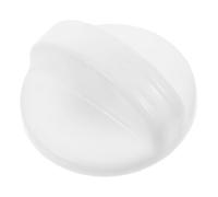 Uonlytech Universal Washing Machine Timer Control Knob Replacement, White Plastic Rotary Selector Switch for Washer and Dryer Appliances