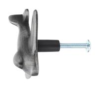 Uonlytech Vintage Airplane Drawer Handle Zinc Alloy Metal Knob Rust-Resistant Smooth Pull Bar for Kitchen Cupboard Wardrobe Dresser Replacement Hardware in Grey