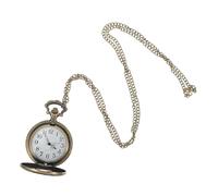 Uonlytech Vintage Quartz Pocket Watch with Hollow Insect Pattern Lightweight Metal Pendant Watch Necklace for Women with Chain for Daily Wear