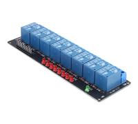Uooduby 1 Piece 8-Way Relay Module 5V Optocoupler Drive Module Eight-Way Relay Control Board Low Level Trigger