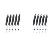 Uooduby 10 PCS PV Solar Panel Connector Male/Female 30A Built-in Diode Inline Fuse Solar Wire Connectors Anti-Backflow