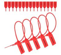 Uooduby 1000 Pieces Fire Extinguisher Label Manipulating Seal Polypropylene Plastic, Anti-Operation Seal,Safety Seal 250Mm