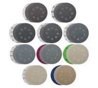 Uooduby 100Pcs Wet Dry Sanding Discs 125mm,5 Inch 8 Hole Hook and Loop Sandpaper 400-7000Grits Assortment Set for Orbital Sander