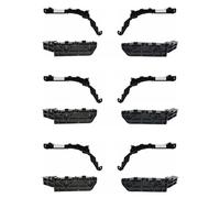 Uooduby 12 Pieces Efront Headlights and Bumper Brackets Set for 2007-2011