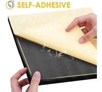 Uooduby 18 Pack Self Adhesive Acoustic Foam Panels Fireproof Soundproofing Treatment Wall Panel,Reduce Noise Foam for Studio,Etc