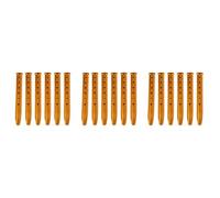 Uooduby 18Pcs Snow and Sand Tent Stakes Pegs Aluminum Alloy U-Shaped Pegs Tent Nails for Camping Hiking Backpacking