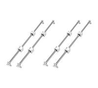 Uooduby 20 Pieces/Set of Optical Linear OD12mm 400mm + SCS12UU Linear Bearing Seat + SK12 Bearing Support 12mm 400mm