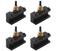 Uooduby 24PCS Tooling Package Mini Lathe Quick Change Tool Post & Holders Multifid Tool Holder