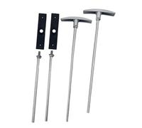 Uooduby 2Sets RV Waste Valve Handle Replacement RV Waste Valve Tube Extension Kit Tank Valve Handle RV Dump Valve Handle