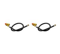 Uooduby 2X 26Inch Propane Butane Gas Portable Camping Stove Replacement Regulator with Hose Convert to 1LB Disposal Bottle