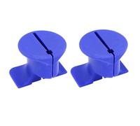 Uooduby 2X Metal Stamping Fixture Strike Jig Handguard DIY for Steel Bench Block Hand Stamping - 7X7mm