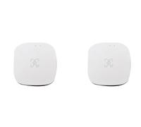 Uooduby 2X Tuya ZigBee MmWave Human Presence Sensor with Luminance Microwave Radar Detection PIR Motion Sensor Wall Mount