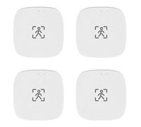Uooduby 4X ZigBee Human Presence Motion Sensor with Luminance/Distance Detection 5/110/220V Tuya Smart Life Home Automation