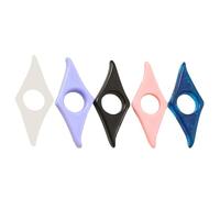Uooduby 5Pcs Book Page Holder, Handmade Thumb Book Page Holder Reading Parts Ring Book Opener Bookmark for Book Lovers