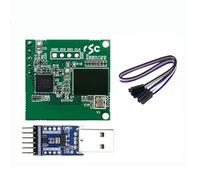 Uooduby 60G 4 Transmitter 4 Receiver High-Precision Multi-Target Human Movement Track Sensing LD6001A Radar Module