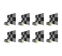 Uooduby 96 Pack Self-Adhesive Sound Proof Foam Panels,12 X 12 X 2 Inches Acoustic Foam,for Wall,Home,Studio