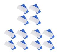 Uooduby Airbrush Hobby Airbrush Booth Filter Set, Fiberglass Booth Replace Filter Compatible for Master, 12Pcs Blue