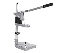 Uooduby Aluminum Bench Drill Stand Single-Head Electric Drill Base Frame Drill Holder Power Grinder Accessories for Woodwork