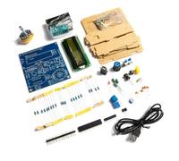 Uooduby Capacitance and Inductance Meter Frequency Measurement DIY Electronic Kit 51 Monolithic Tester Circuit Board Welding Kit