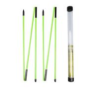 Uooduby Golf Alignment Sticks Golf Practice Rods Putter Improve Golf Level Improve Posture Light Green