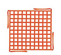 Uooduby Lifting Net 3.28 X 3.28 Ft, Lifting Net Straps for Hoist 661lbs Load Capacity, Nylon Sling Hoisting Net 10CM Square Hole