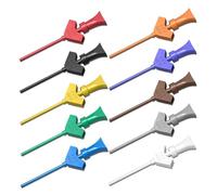Uooduby P5003 10Pcs SMD IC Test Hook Clip Mini Grabbers for Jumper Wire DIY Breadboard Oscilloscope Logic Analyzer