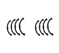 Uooduby Protection Snowboard Fit Mono-Board Skiing Board Protective Case Snowboard Tips,8Pcs