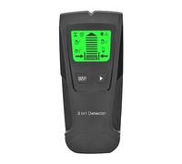 Uooduby Wall Metal Detector Electronic Wood Studs Finder Wire Scanner LCD Display TH210 Black 15 X 7 X 3cm