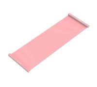 Uooduby Yoga Sliding Mat Indoor Sport Gliding Leg Raise Core Training Mat Ice Hockey Roller Skating Leg Exercise Pink 180cm