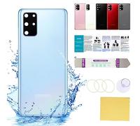 UooFide Compatible for Samsung Galaxy s20 Plus Rear Back Cover Glass Replacement 6.7-Inches Galaxy s20 Plus SM-G985 SM-G986 All Carriers with Installation Manual + Repair Tool Kit (Cloud Blue)