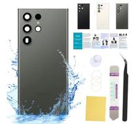 UooFide Compatible for Samsung Galaxy S23 Ultra Back Glass Replacement Cover 6.8-Inches SM-G918 All Carriers with Installation Manual + Repair Tool Kit (Green)