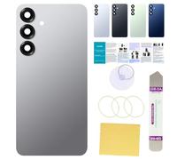 UooFide Compatible for Samsung Galaxy S25 Plus Replacement Rear Back Glass Cover 6.7-Inches SM-S936 All Carriers with Installation Manual + Repair Tool Kit (Silver Shadow)