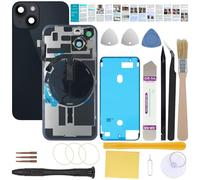 UooFide Rear Back Glass Replacement Compatible with iPhone 14 6.1-Inches All Carriers (Midnight)