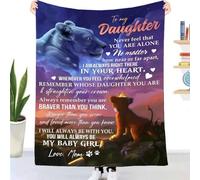 UOOYAA Daughter Gifts - Fleece Throw Blanket Hug, Birthday Gifts for Daughter