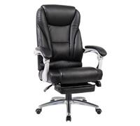 UOPYNE High Back Executive Office Chair Faux Leather with Massage Modes Reclining Swivel for Gaming and Physical Comfort