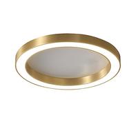 UOPYNE LED Flush Mount Ceiling Light, Ultra-Thin Circular Semi Flush Mount Ceiling Lights, Dimmable Close To Ceiling Lighting Fixtures For Bedroom Living Room Kitchen Dining Room (Size : 40cm)