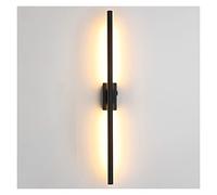 UOPYNE Modern Bathroom Wall Sconces, Linear Vanity Lights Fixtures, 23.6" Long Mid Century Adjustable Linear Wall Lamp, Vertical and Horizontal Bathroom sconces for Dining Room, Living Room
