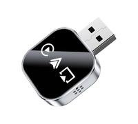 Uoqpty Car Display Converter - Auto-Connect Converter,Wireless Mirror Phone to Car Screen,for Daily Commuting Long Distance Travel Highway Navigation Music Streaming Calling Parking Assistance