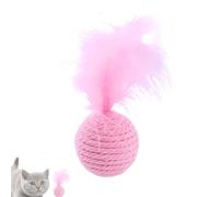 Uoqpty Cat Toy Ball with - Kitten Training Toy,Cat Toys Balls with s for Interactive Kitten Cats Indoor Outdoor Play Activity Training