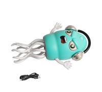 Uoqpty Dancing Octopus Baby Toy - Automatic Obstacle Sensor Squid - Rechargeable Light Music Dancing Toy Octopus for Tummy Crawling Playing Crib Birthday Christmas Toddler Girls Boys