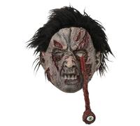 Uoqpty Halloween Horror Head Cover - Halloween Evil Facial Cover Creepy Photo Props - Latex Cosplay Accessories for Women Adults Role Play Pranks Movie Haunted House Escape Room Party