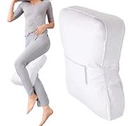 Uoqpty Knee Pillow for Side Sleepers | Breathable Bed Cushion with Strap,Pillow Between Legs for Side Sleeping - for Back Hips Joints Spine Alignment Rehabilitation