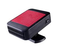 Uoqpty Portable Heater for Car | 12V 2-speed 360 Degree Rotating Equipment,Car Defrost Heater,for Winter Camping Adventure Commuting Daily Travel RV SUVs Truck Interior Windshield Urgency