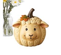 Uoqpty Pumpkins for Decorating,Animal Pumpkin Collectible Figurines Fall Decor - Sculpture Thanksgiving Decorations for Halloween Desk Office School Fireplace Shelf Table Indoor Party Holiday