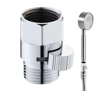 Uoqpty Shower Shut Off Valve - Shower Heads Stop Valve,Leakproof Water Flows Regulator for Shower Sprinkler or The Toilet Sprayer