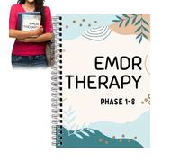 Uoqpty Trauma Workbook | Daily Journal for Mental Health | Emotion Management Notebook for Home Students Kids School Wellness Volunteers Teachers Teens Adults