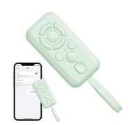 Uoqpty Wireless Remote Control,Multifunctional 9 Buttons | Rechargeable Remote | for Presentation Photography Novel Reading Conference Phone Classroom School Projector